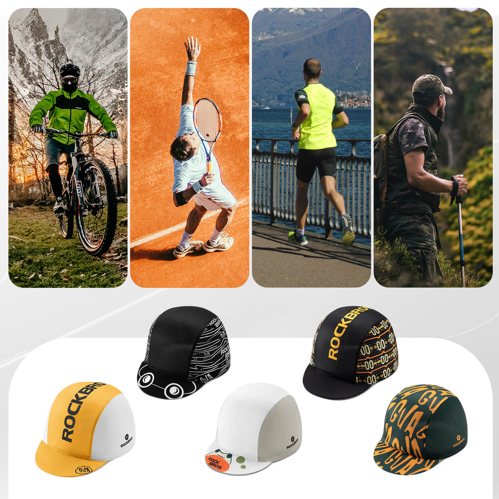 Fahrrad Kappe Sommer Fahrradmütze - Image 6