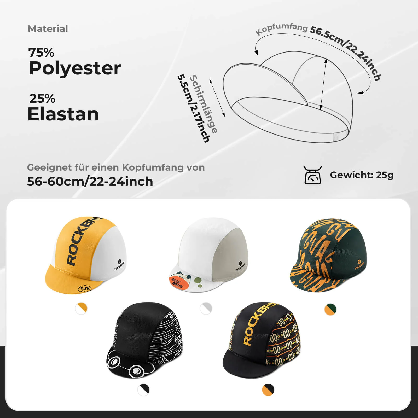 Fahrrad Kappe Sommer Fahrradmütze - Image 7