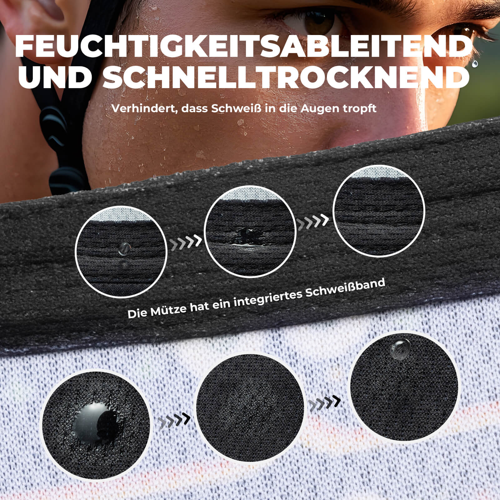 Fahrrad Kappe Sommer Fahrradmütze - Image 9