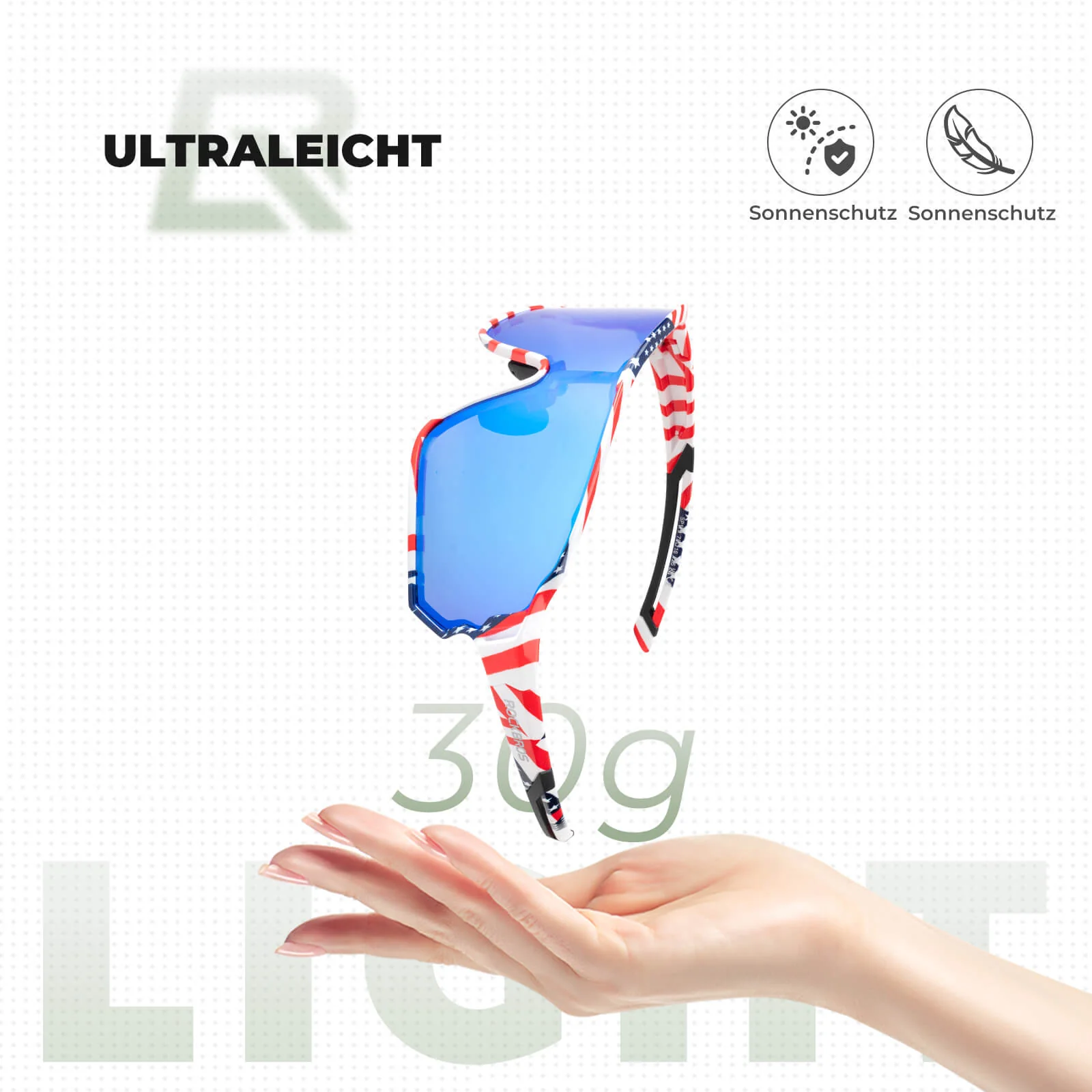 Fahrradbrille Polarisiert UV400 Schutz Ultraleicht - Image 10
