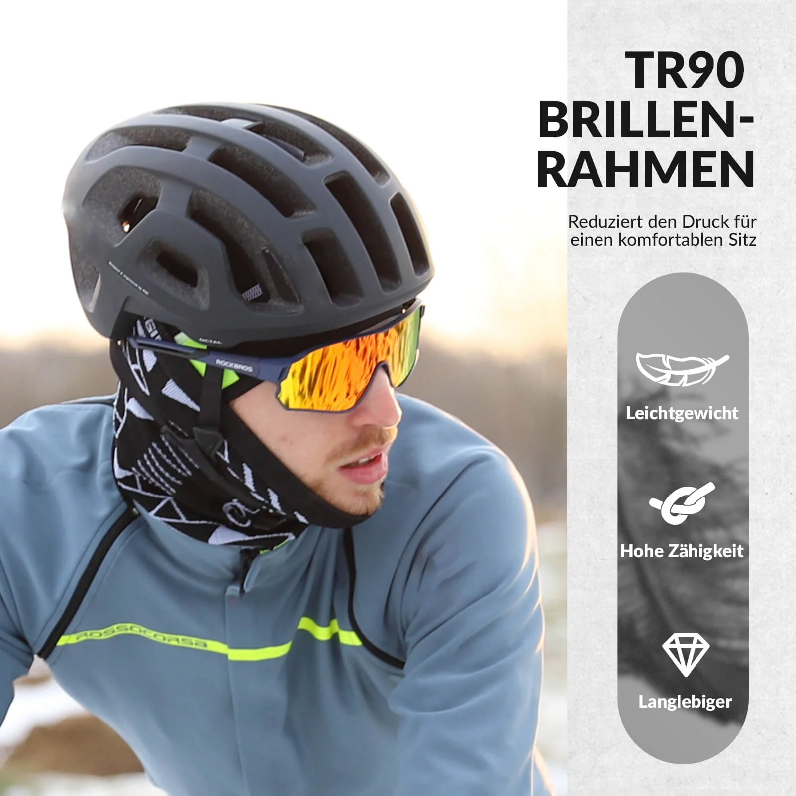 Fahrradbrille Polarisiert UV400 Schutz Ultraleicht - Image 13