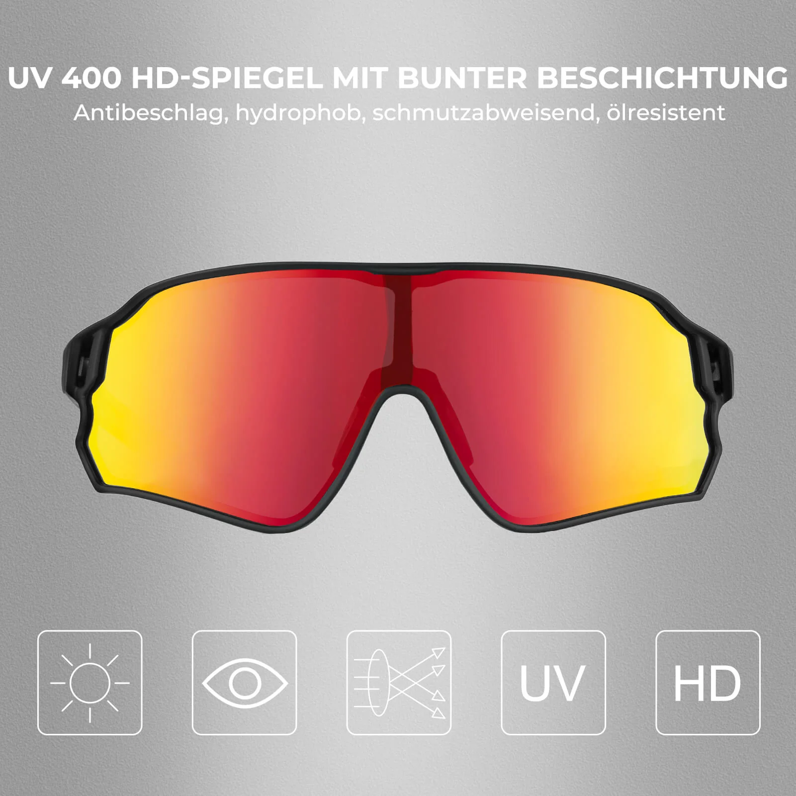 Fahrradbrille Polarisiert UV400 Schutz Ultraleicht - Image 15