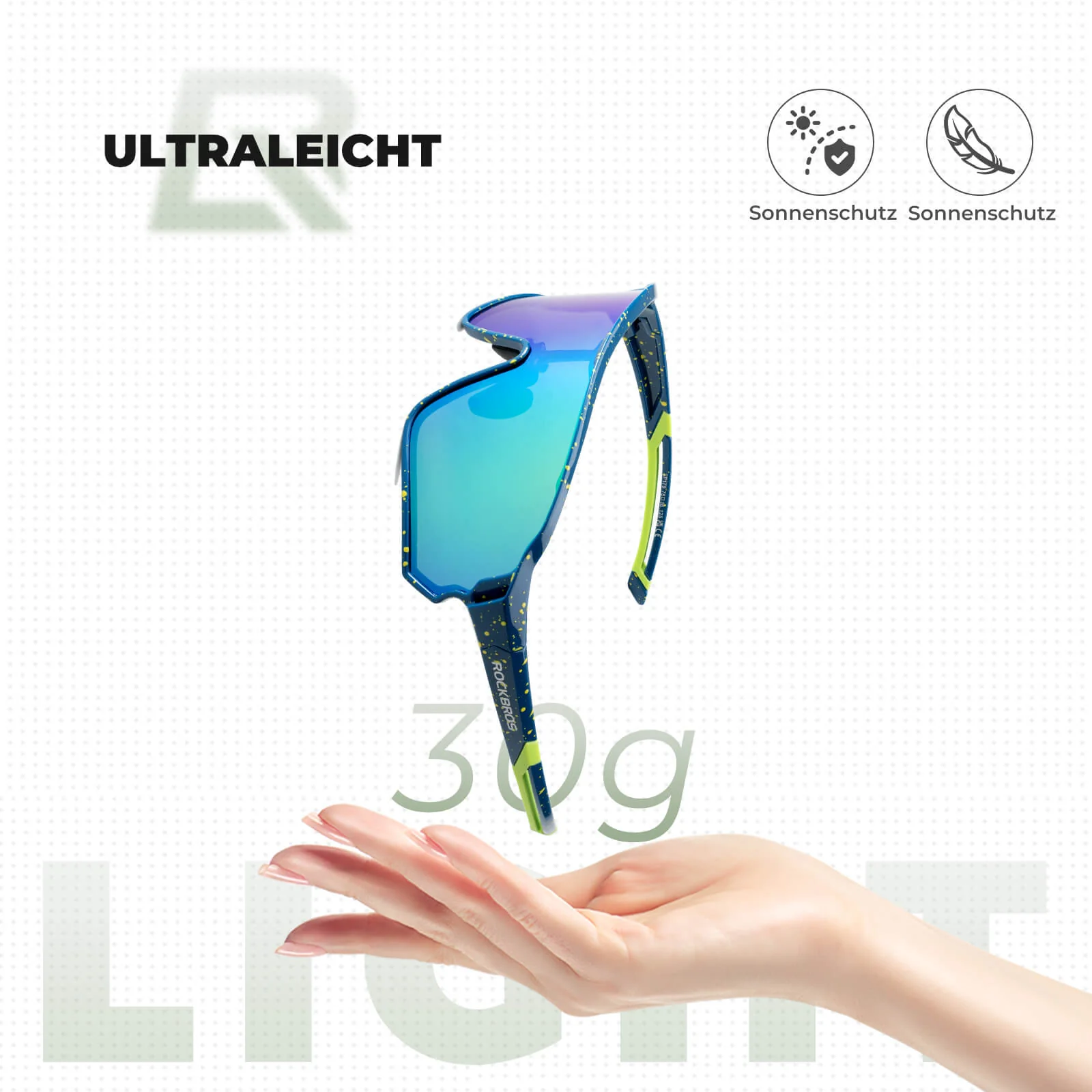 Fahrradbrille Polarisiert UV400 Schutz Ultraleicht - Image 4