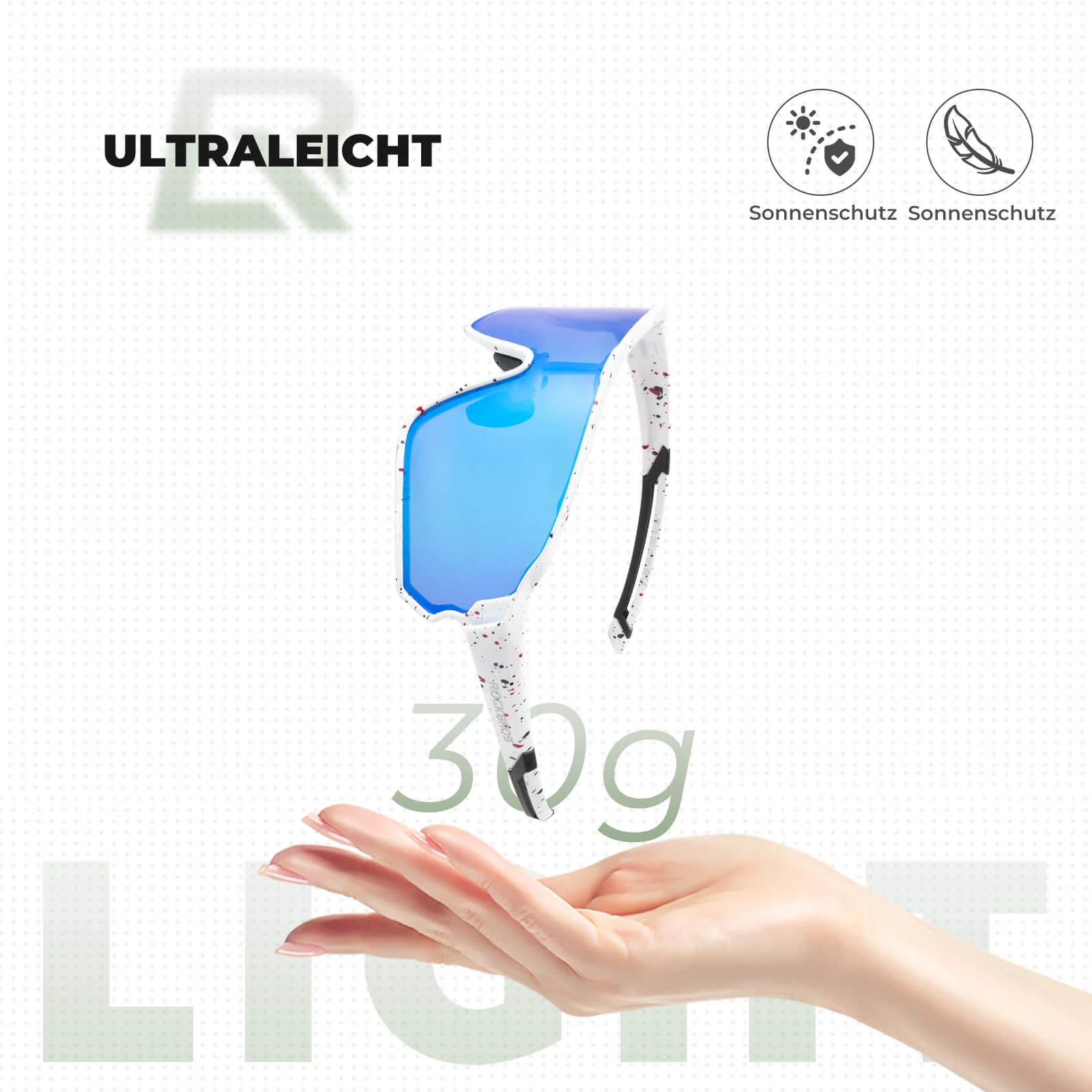 Fahrradbrille Polarisiert UV400 Schutz Ultraleicht - Image 5
