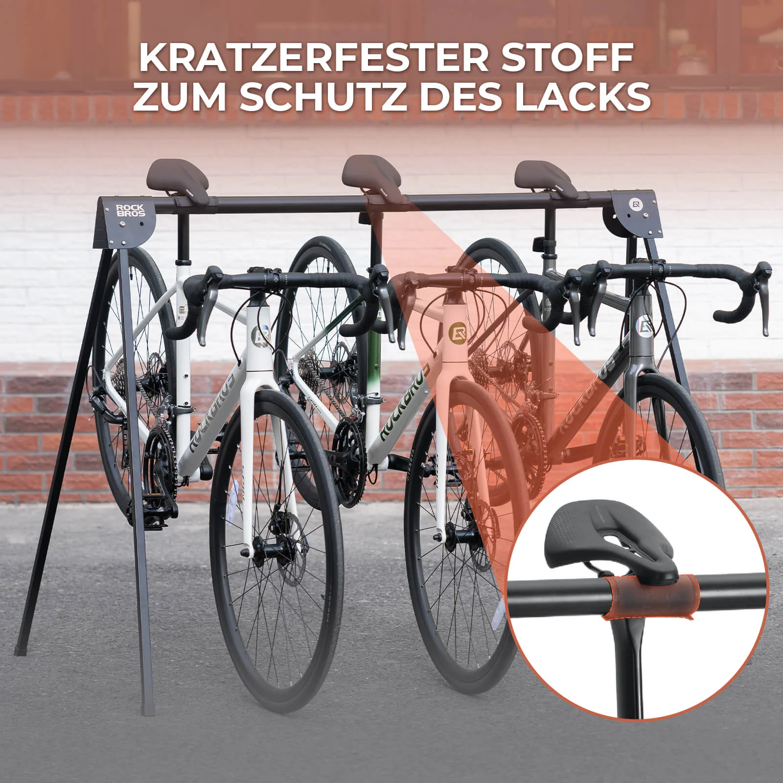 Fahrradständer Aufhängebügel Faltbar Rostfrei Tragfähig bis 80/120 kg - Image 6