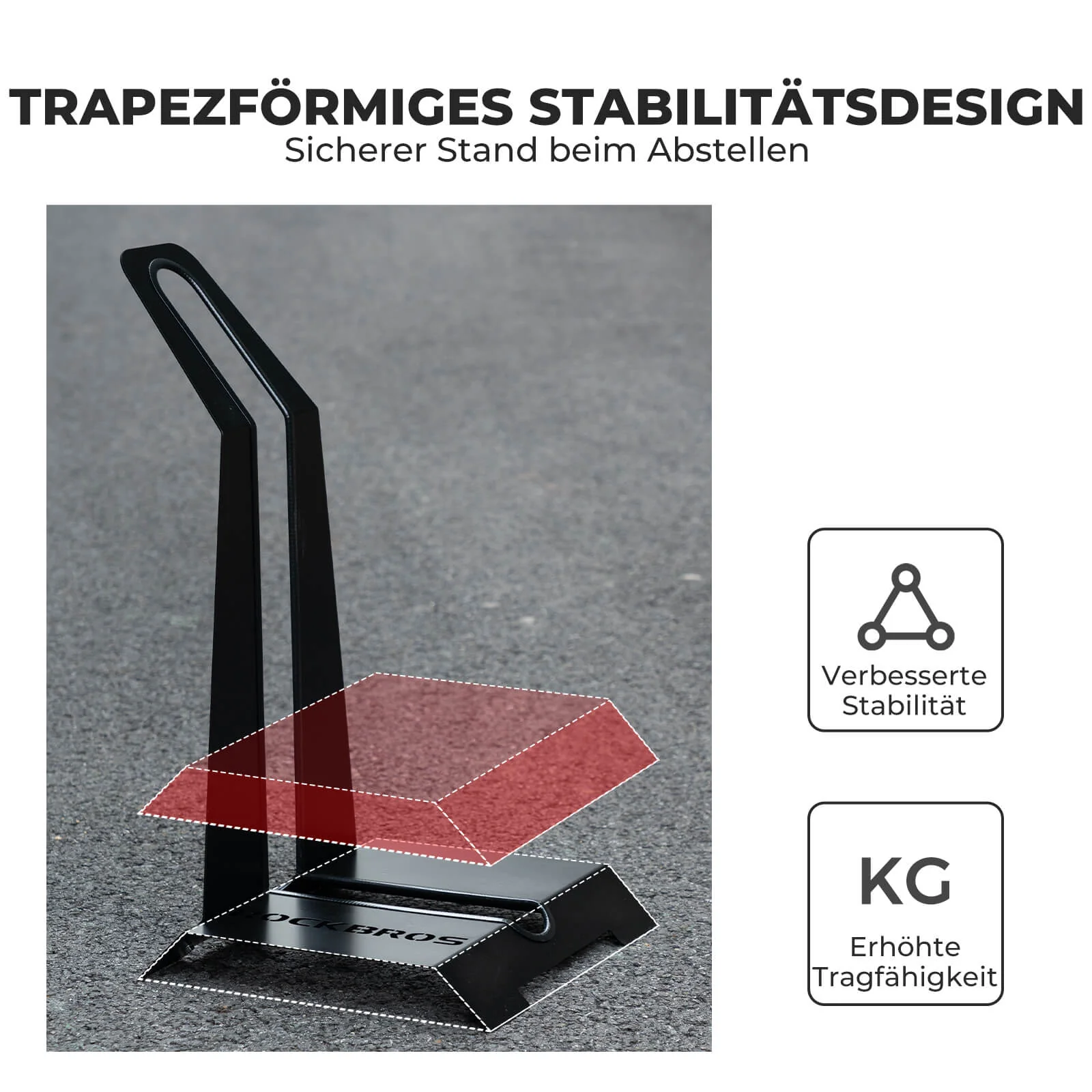 Fahrradständer für 24–27,5 Zoll MTBs und 700C Rennräder - Image 3