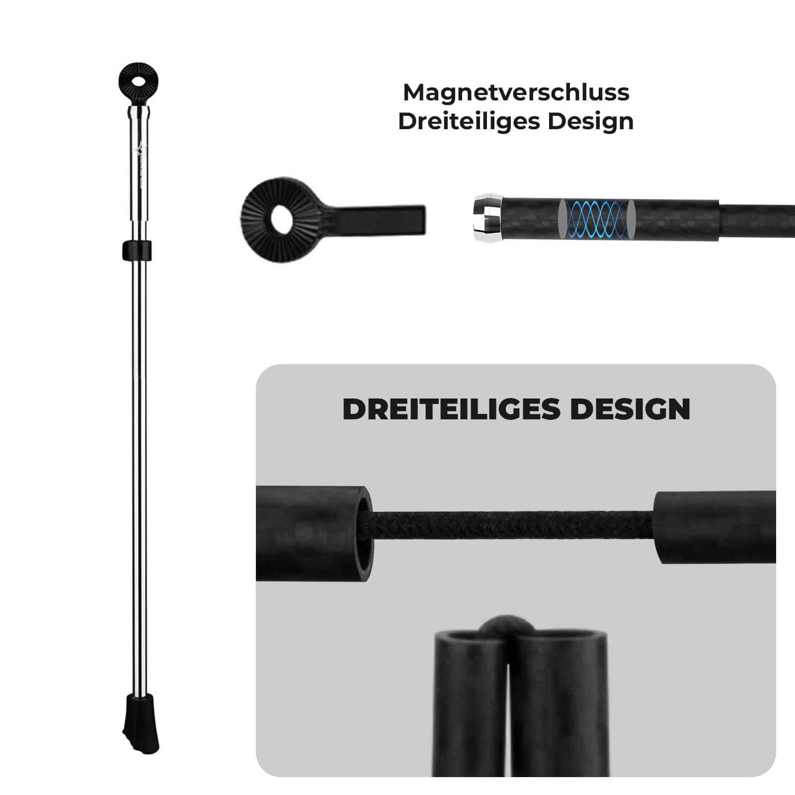Fahrradständer Klappbar Seitenständer für 26–27,5 Zoll - Image 4