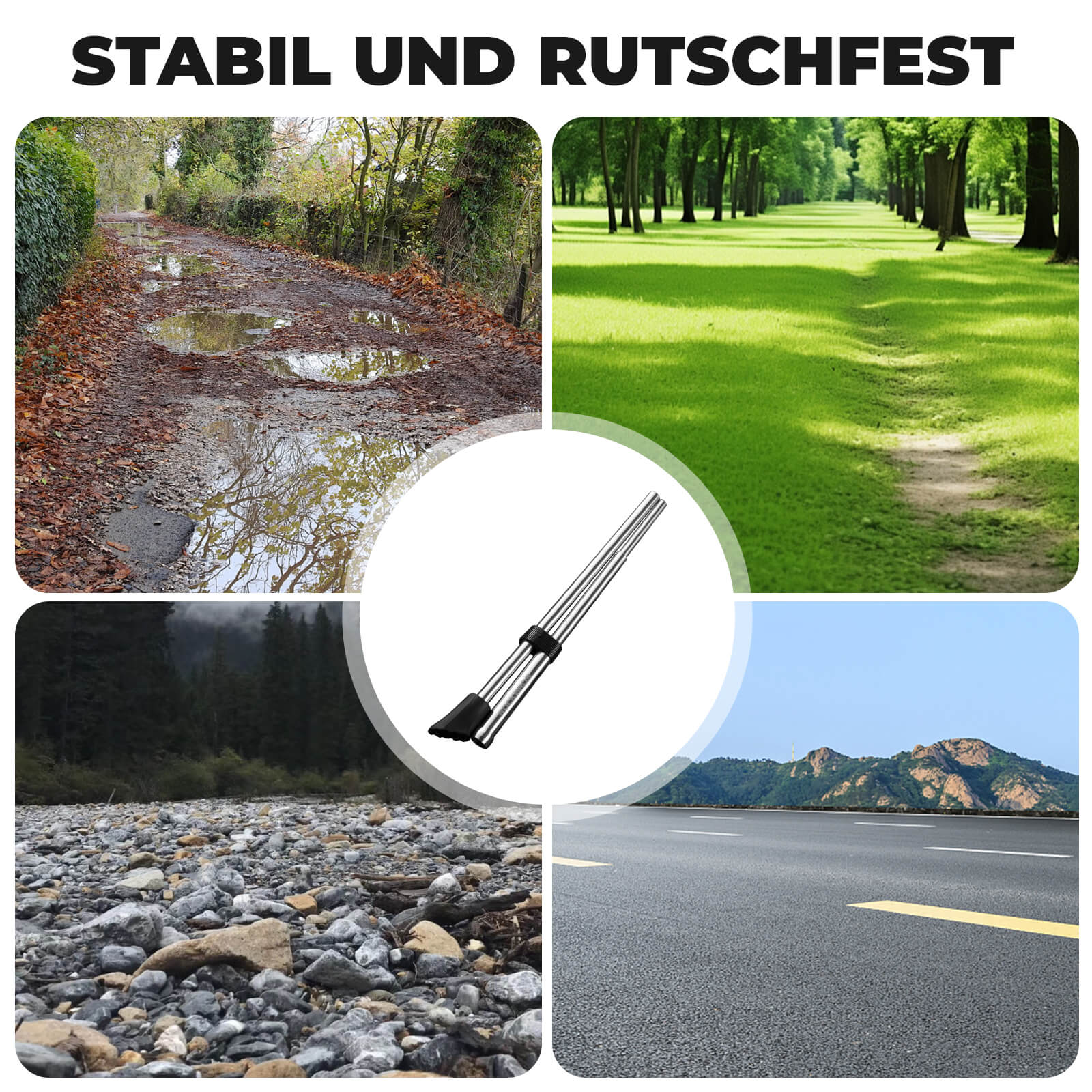 Fahrradständer Klappbar Seitenständer für 26–27,5 Zoll - Image 5