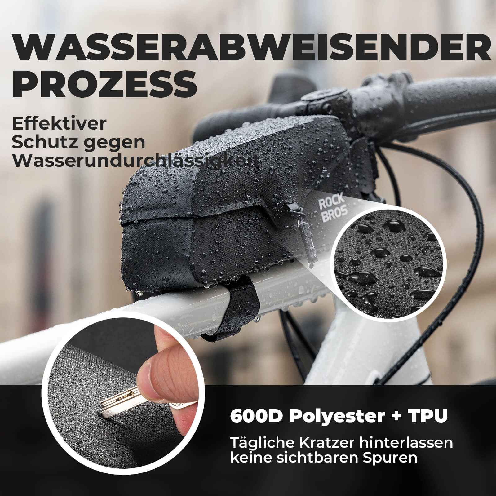 Magnetische Oberrohrtasche 100% Wasserdicht - Image 10