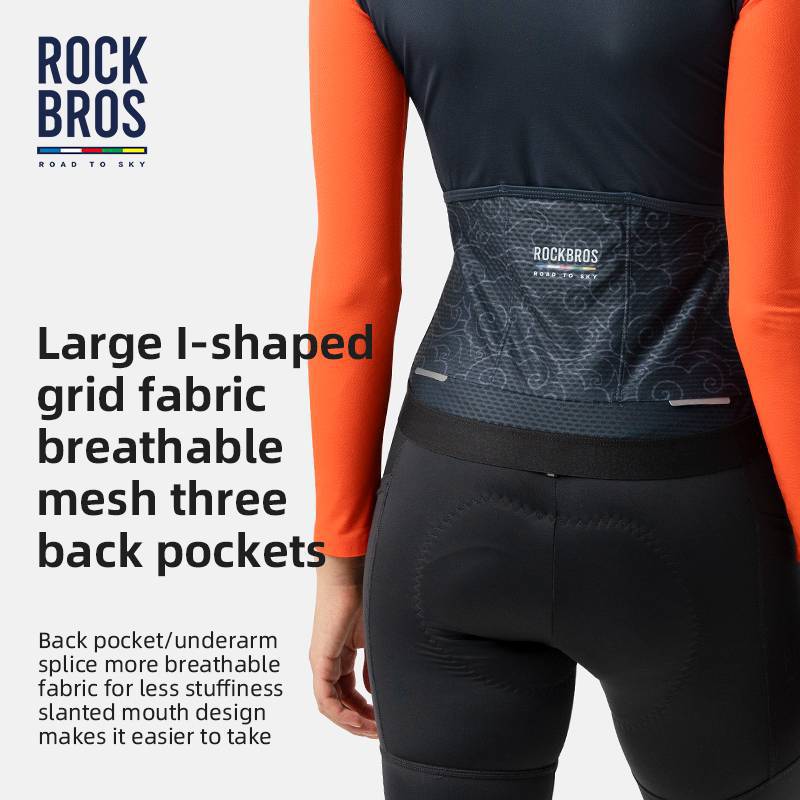 ROAD TO SKY Damen Langarm-Radtrikot Fahrrad Jersey für MTB & Rennrad - Image 4