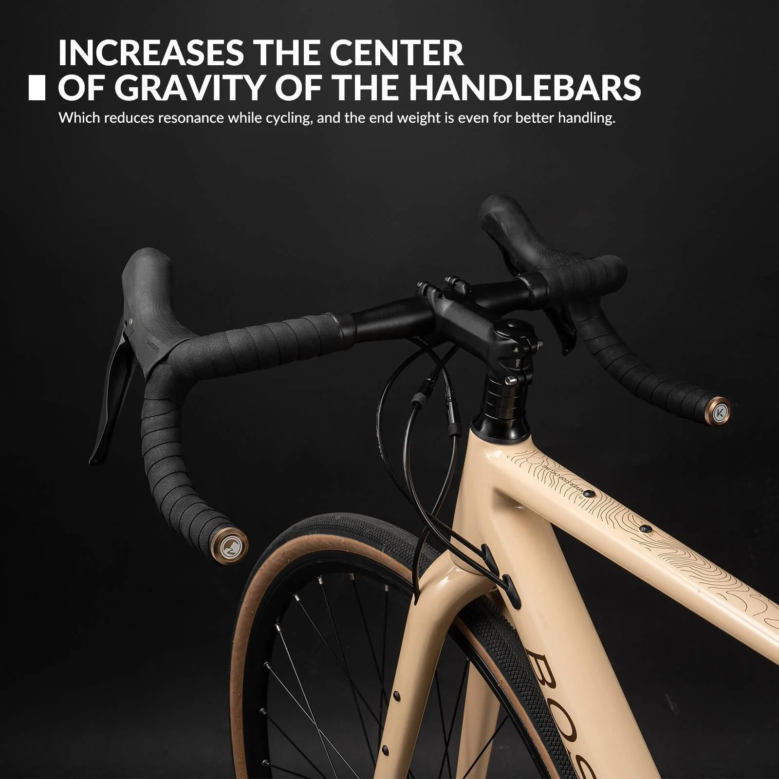 ROAD TO SKY Fahrrad 2-teiliges Aluminium-Lenkerstopfen-Set - Image 6