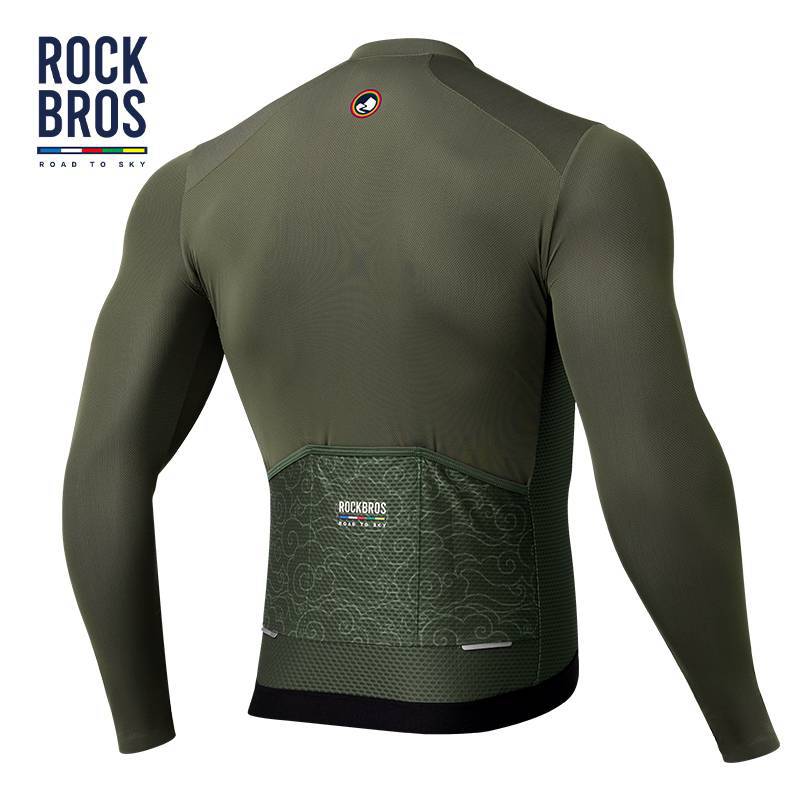 ROAD TO SKY Herren Langarm-Radtrikot Fahrrad Jersey für MTB & Rennrad - Image 6