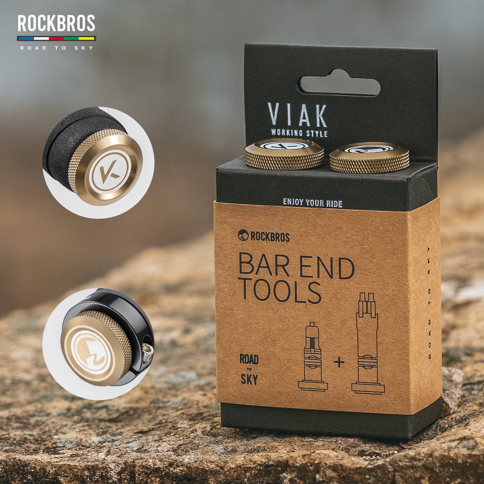 ROAD TO SKY Multifunktional 6 in 1 Reparatur Kit Werkzeug mit Kettenabzieher - Image 7