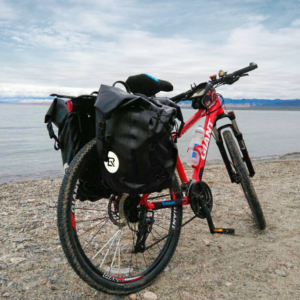 ROCKBROS 100 % wasserdichte Transporttaschen mit Netztasche 27L - Image 24