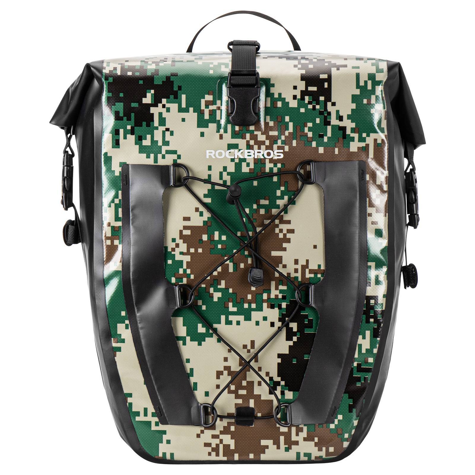 ROCKBROS 100 % wasserdichte Transporttaschen mit Netztasche 27L - Image 3