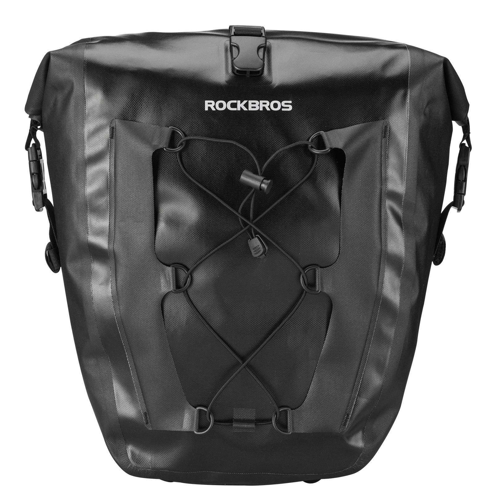 ROCKBROS 100 % wasserdichte Transporttaschen mit Netztasche 27L - Image 6