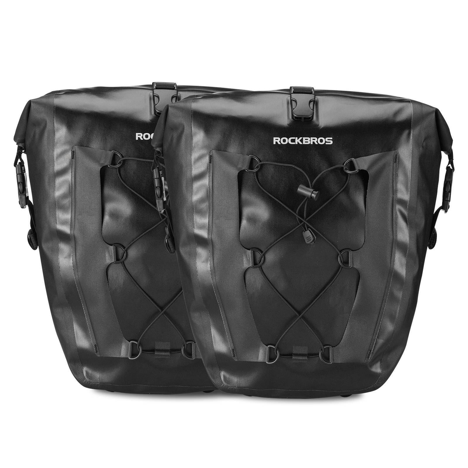 ROCKBROS 100 % wasserdichte Transporttaschen mit Netztasche 27L - Image 7