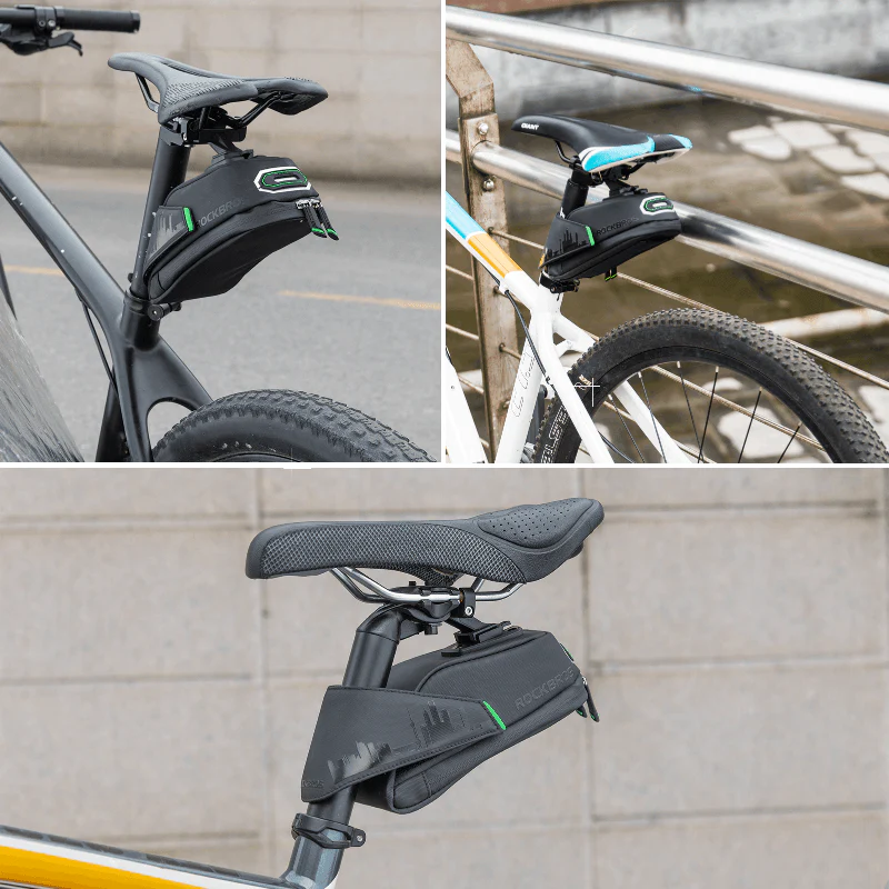 ROCKBROS Fahrrad Satteltasche mit Rücklichthalter wasserdicht 0.7L/0.9L - Image 8