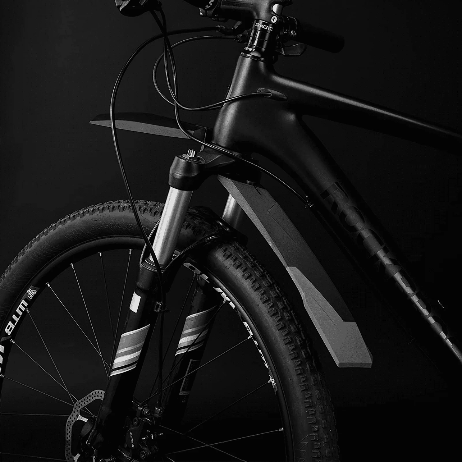 ROCKBROS Fahrrad Schutzblech Set MTB Spritzschutz aus PP und Gummi - Image 4