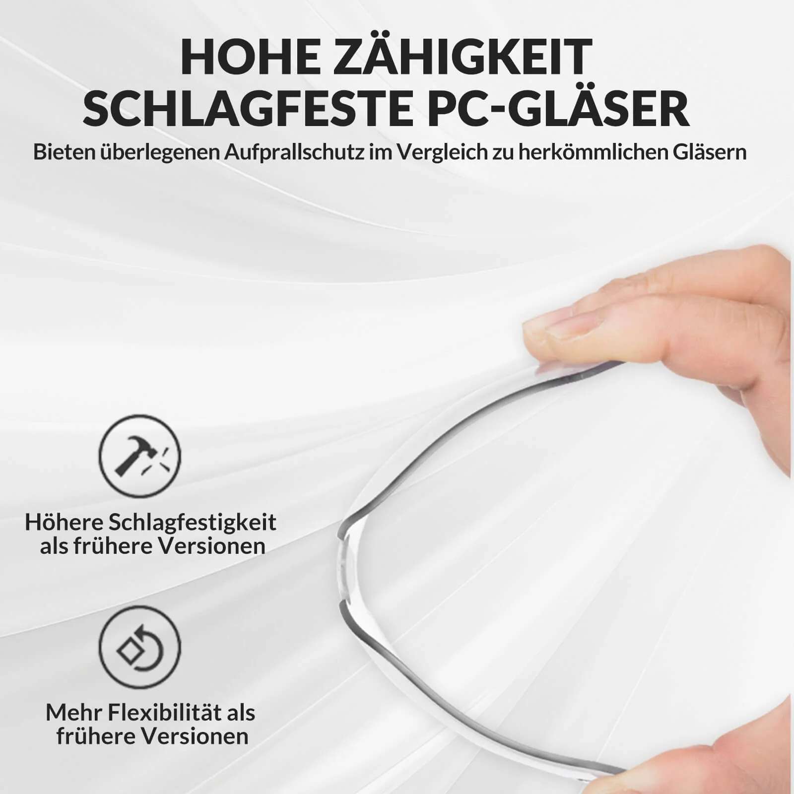 ROCKBROS Fahrradbrille Selbsttönend für Damen & Herren mit UV400 Schutz - Image 6