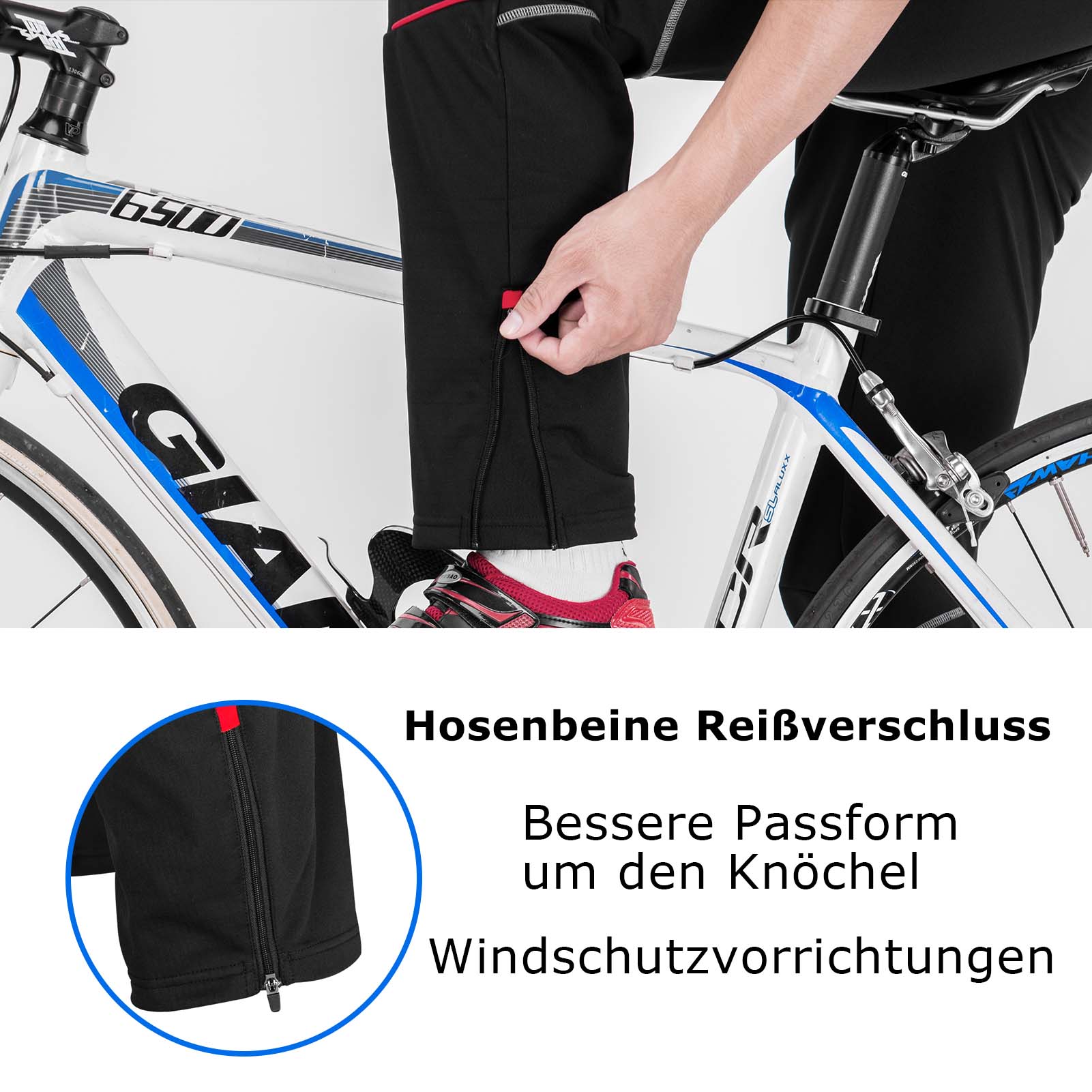 ROCKBROS Fahrradhose Herren Freizeithose Outdoor-Aktivitäten M-4XL - Image 6