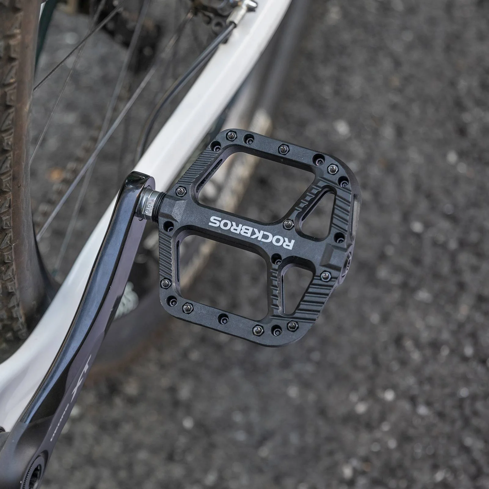 ROCKBROS Fahrradpedale Nylon Flat Pedale 9/16 Zoll mit 3 Bearing - Image 23