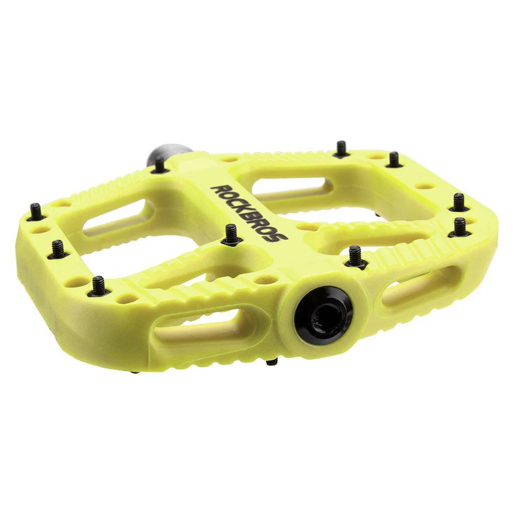 ROCKBROS Fahrradpedale Nylon Flat Pedale 9/16 Zoll mit 3 Bearing - Image 7
