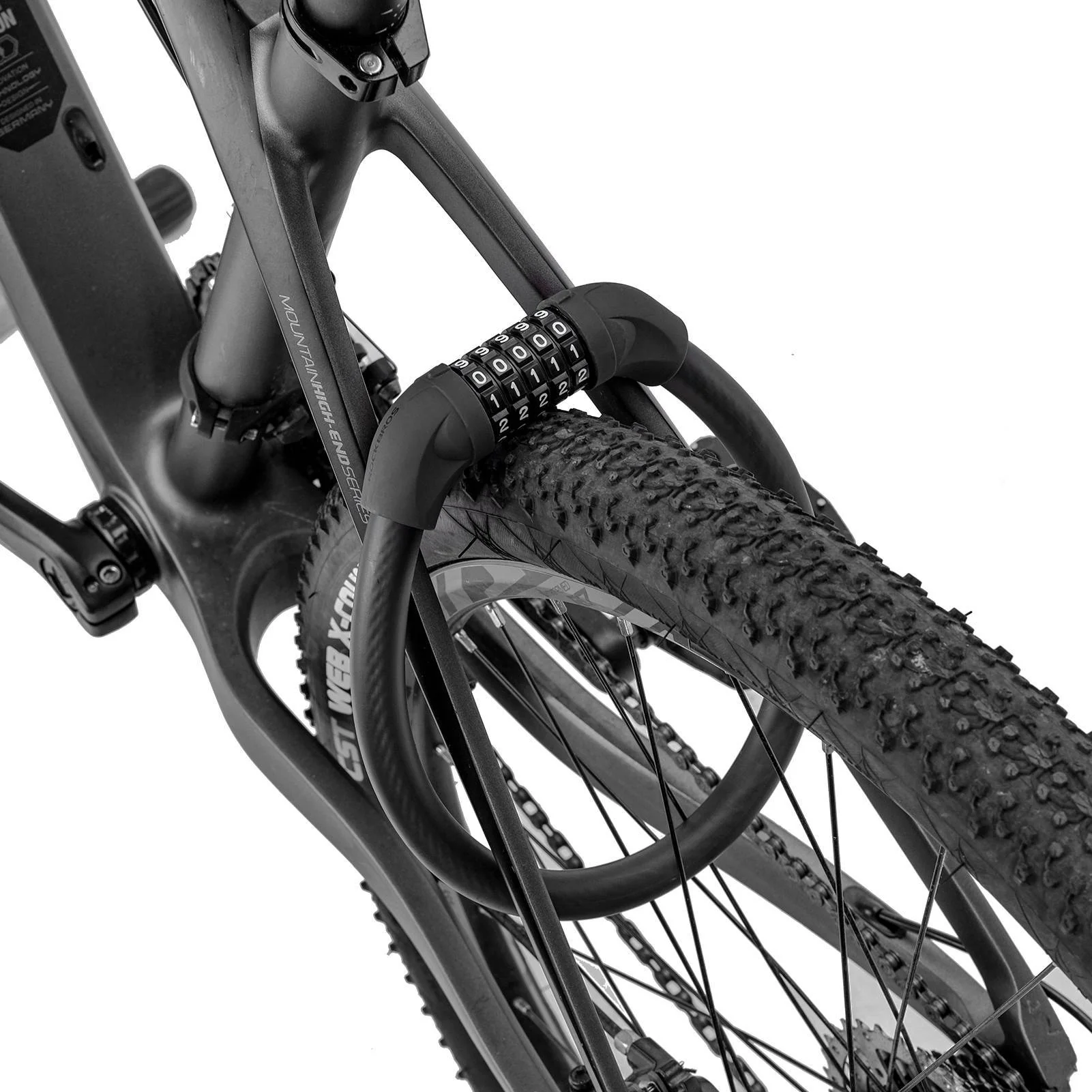 ROCKBROS Fahrradschloss 5-stelliges Kabelschloss - Image 8