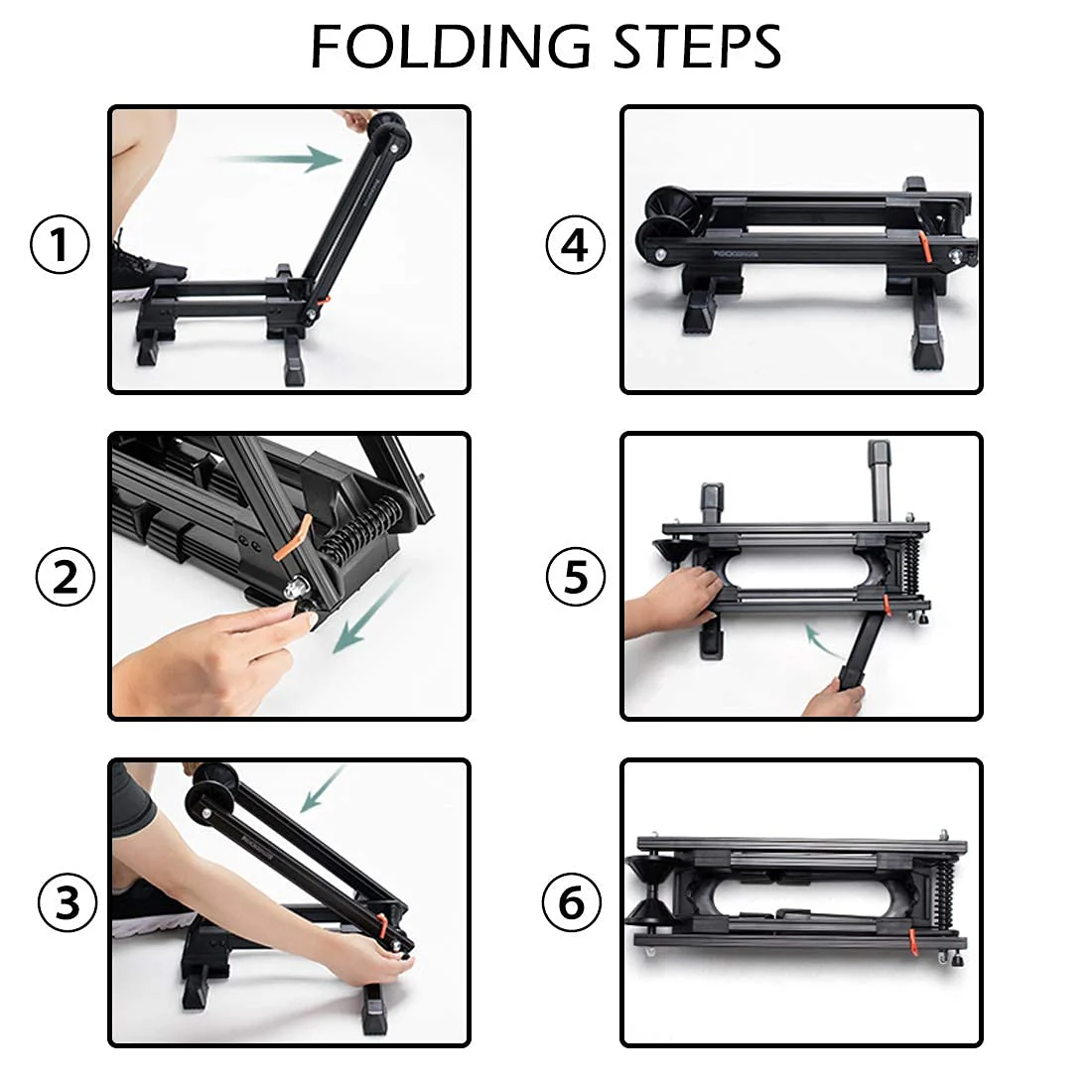 ROCKBROS Fahrradständer Hinterradständer Faltbar aus Aluminium - Image 6