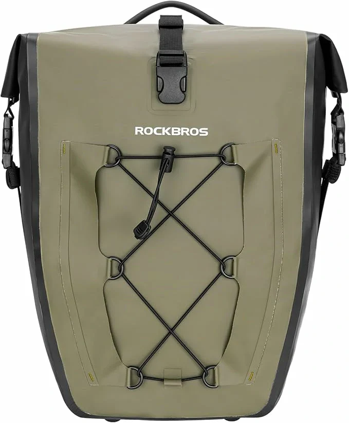 ROCKBROS Gepäckträgertasche 25L-32L 100 % wasserdicht mit Tragegriff - Image 65