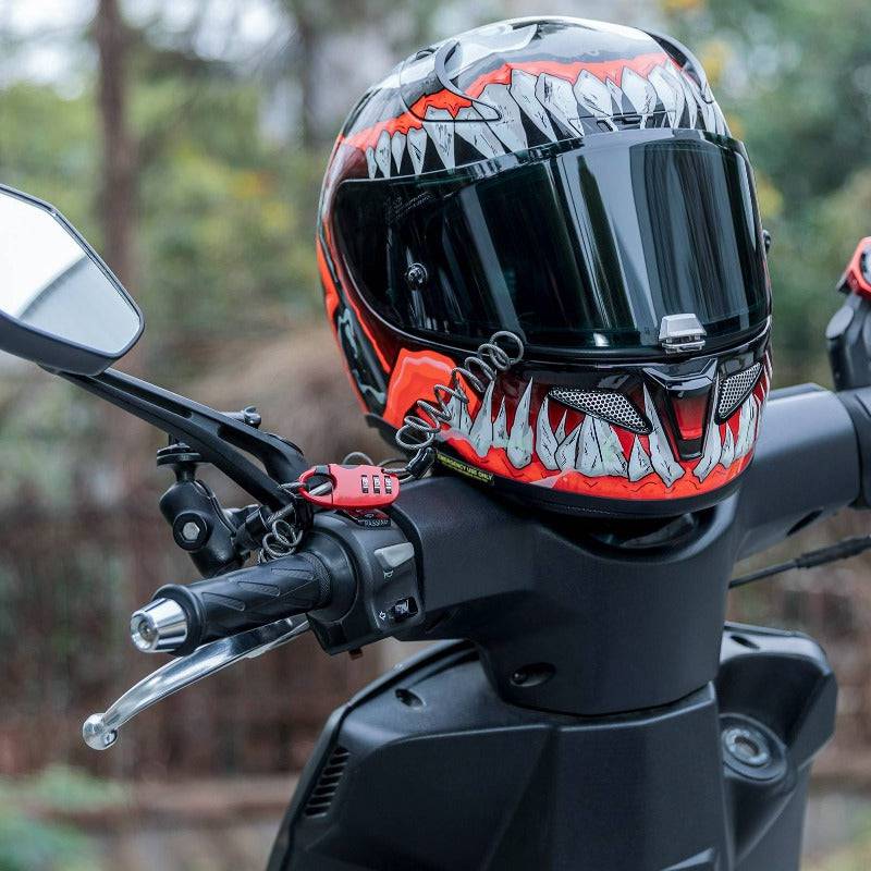 ROCKBROS Helmschloss Kabelschloss Leichtgewichts-Zahlenschloss - Image 6