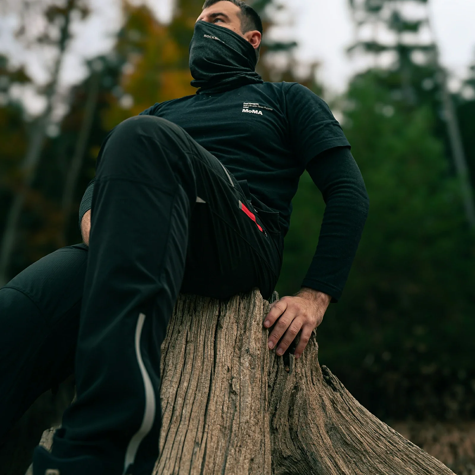 ROCKBROS Herren Radlerhose Atmungsaktiv Lang Fahrradhose Unisex M-4XL - Image 10