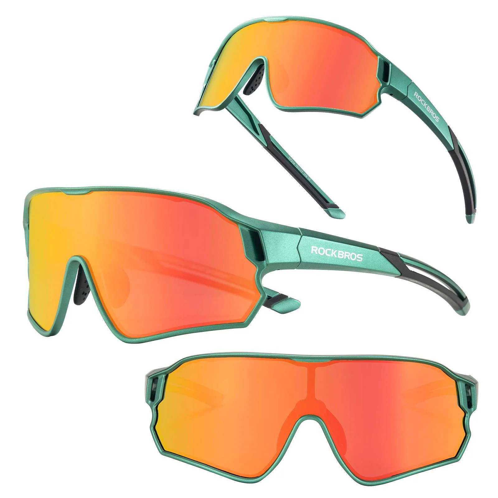 ROCKBROS Kinder Fahrradbrille UV400-Schutz Polarisierte Sonnenbrille - Image 11