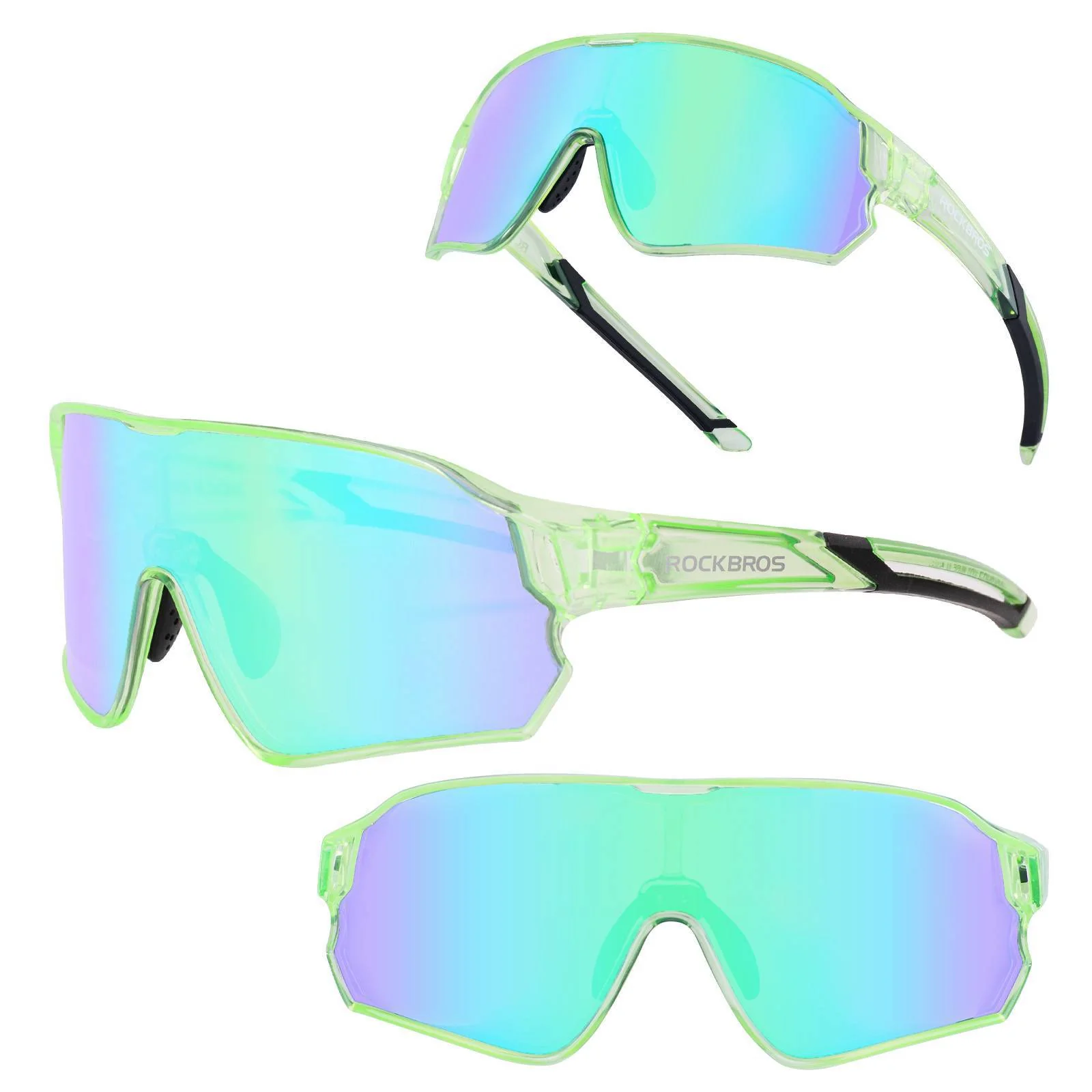 ROCKBROS Kinder Fahrradbrille UV400-Schutz Polarisierte Sonnenbrille - Image 23