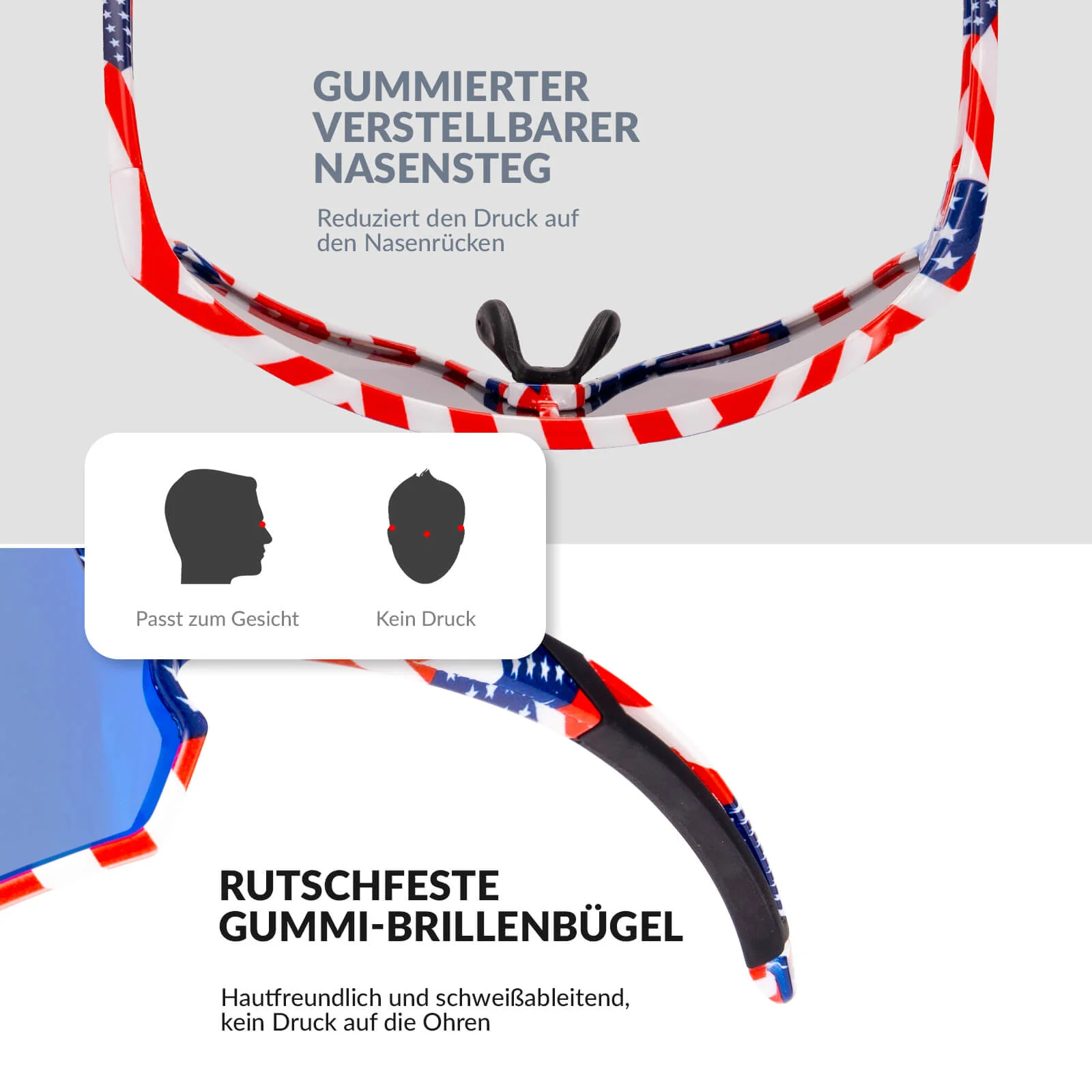 ROCKBROS Kinder Fahrradbrille UV400-Schutz Polarisierte Sonnenbrille - Image 43