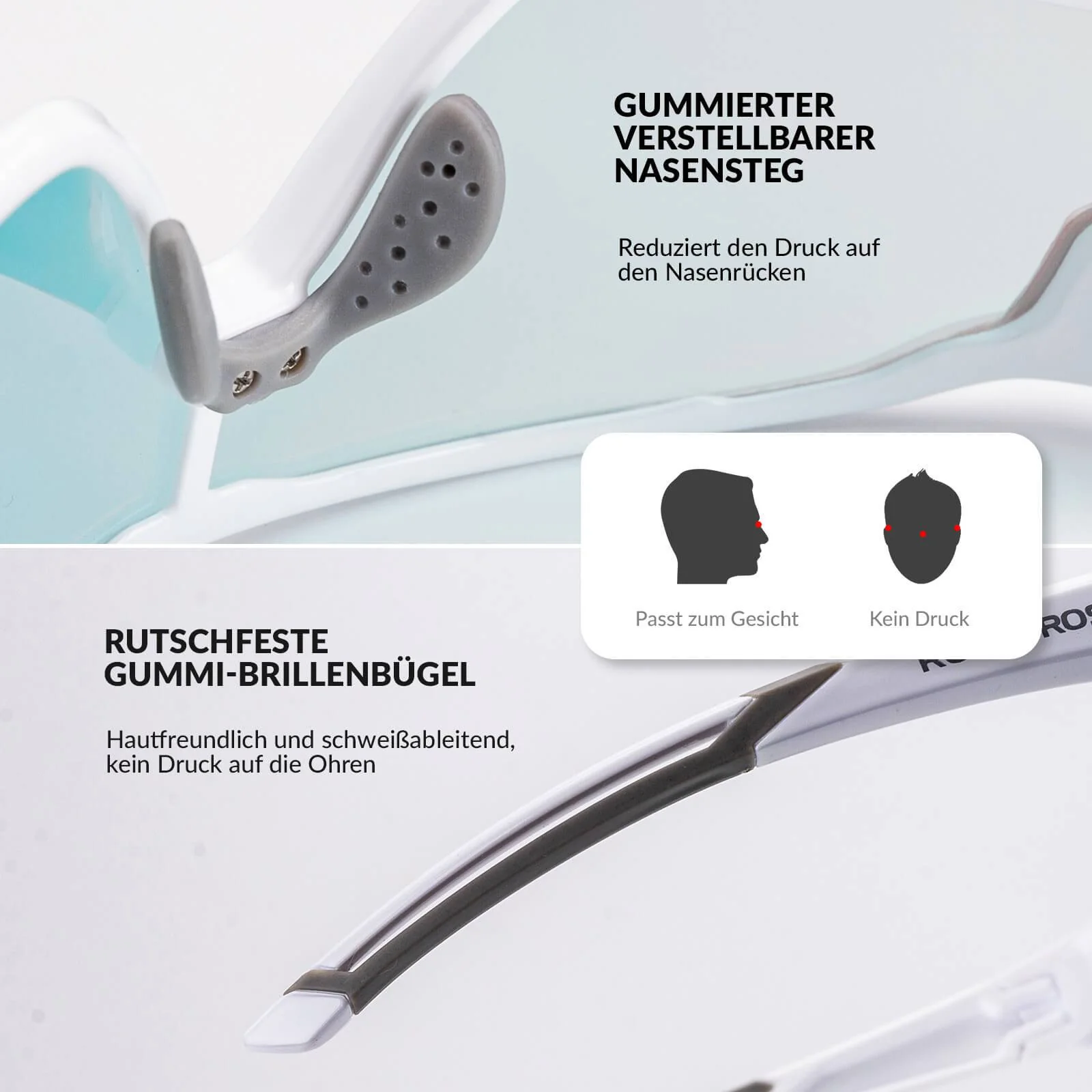 ROCKBROS Kinder Fahrradbrille UV400-Schutz Selbsttönend Sonnenbrille - Image 20