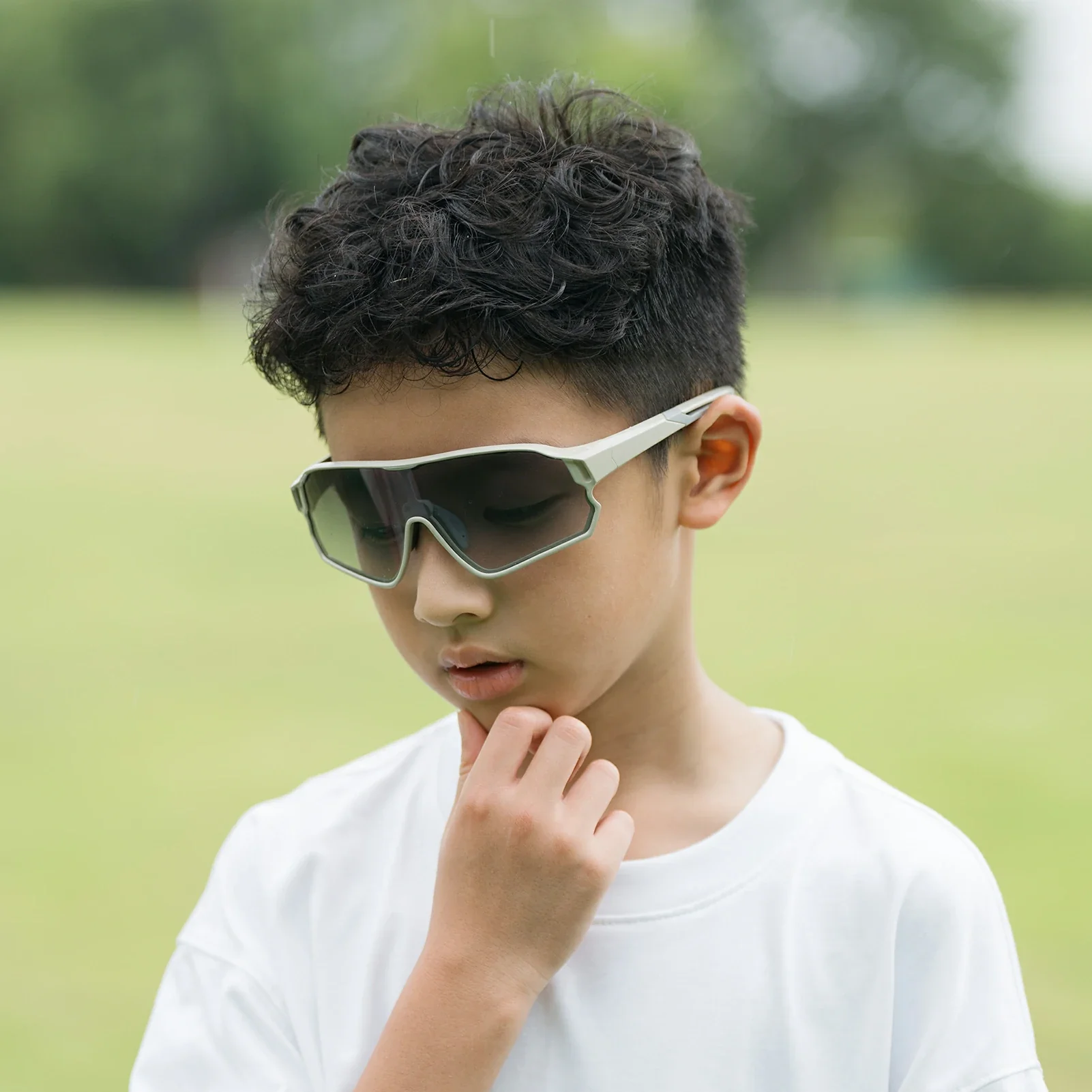 ROCKBROS Kinder Fahrradbrille UV400-Schutz Selbsttönend Sonnenbrille - Image 55