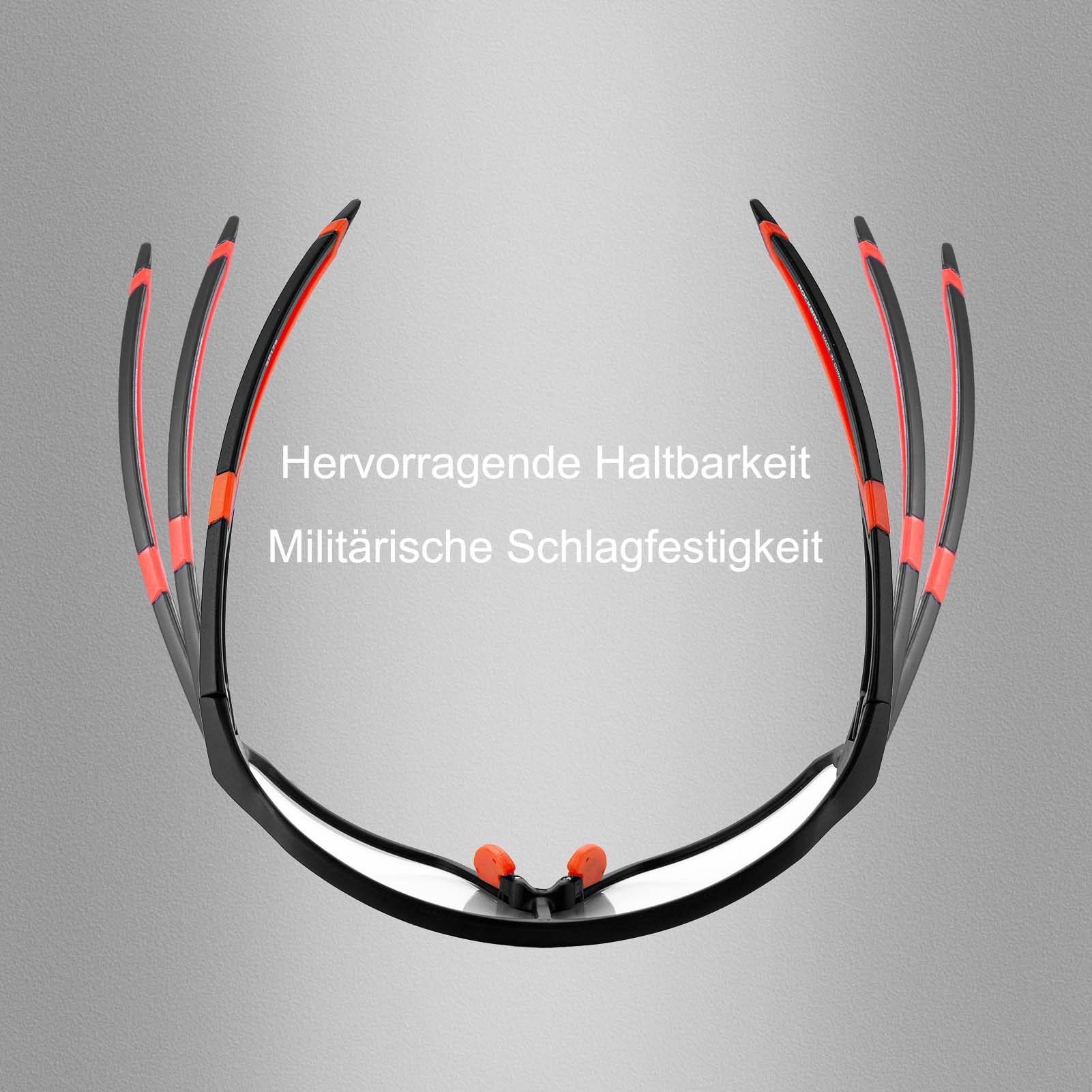 ROCKBROS Photochrome Sonnenbrille Fahrradbrille UV400-Schutz Unisex - Image 21