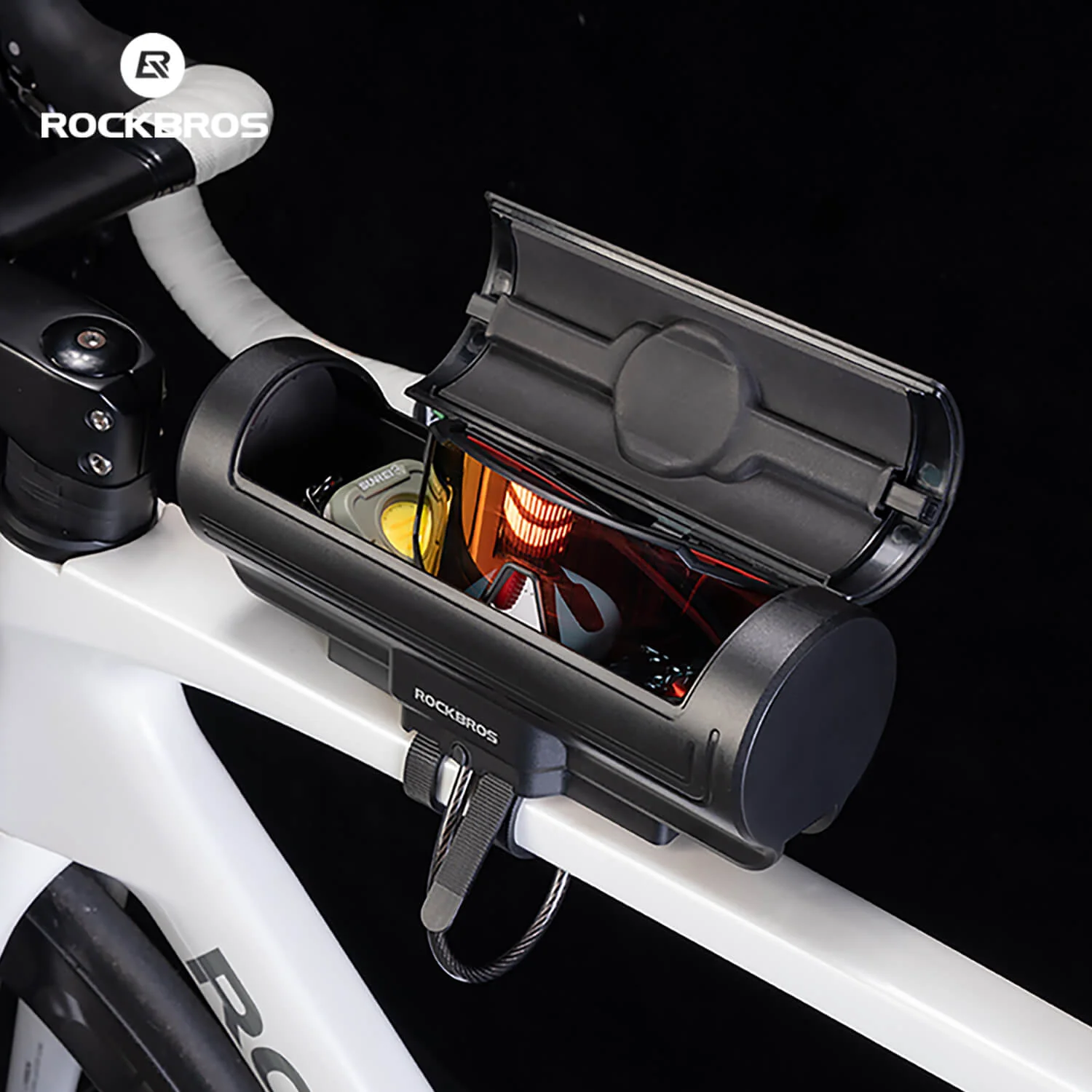 ROCKBROS Rahmen Box Abschließbare Fahrradbox Niemals Verformen/Sicher/Wasserdicht - Image 9
