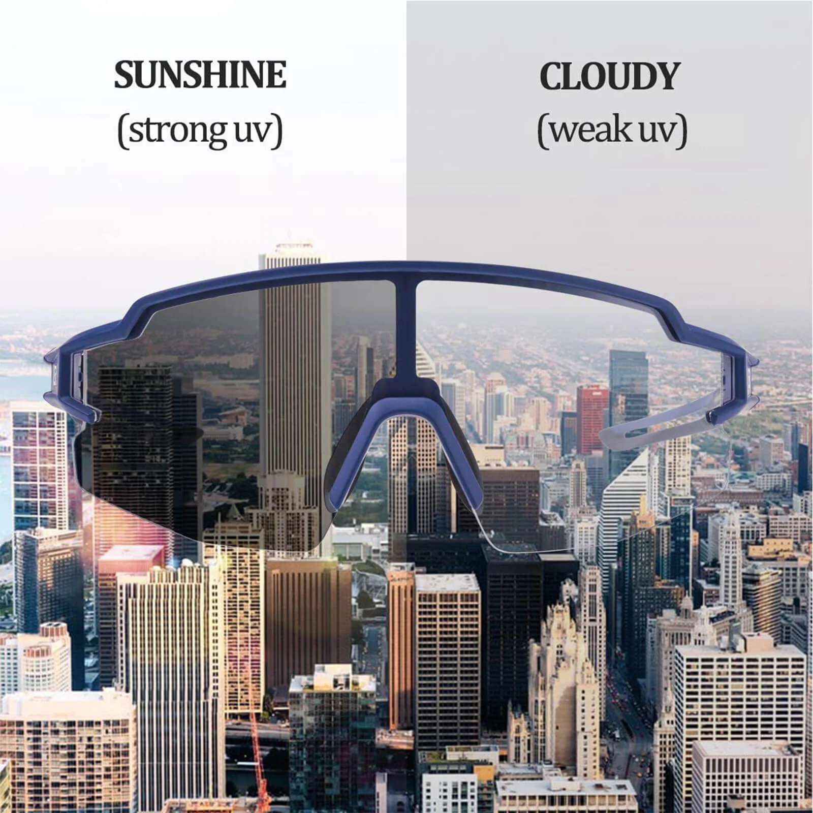 ROCKBROS Sonnenbrille für Männer & Frauen UV-Schutz Fahrradbrille - Image 10