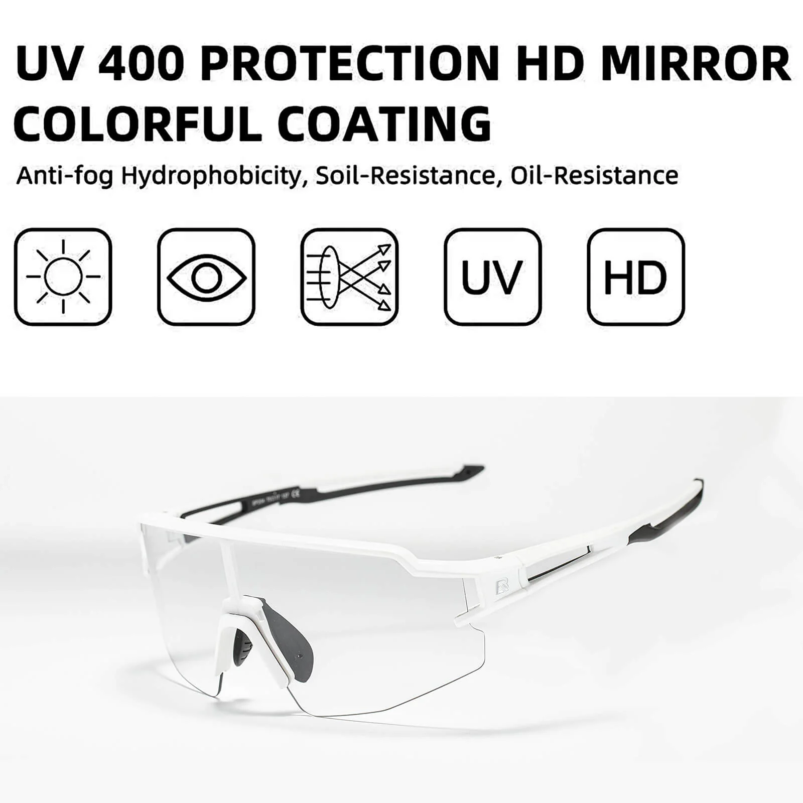 ROCKBROS Sonnenbrille für Männer & Frauen UV-Schutz Fahrradbrille - Image 15