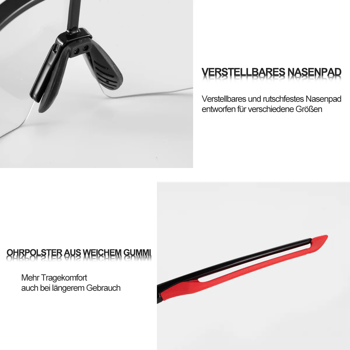 ROCKBROS Sonnenbrille für Männer & Frauen UV-Schutz Fahrradbrille - Image 25