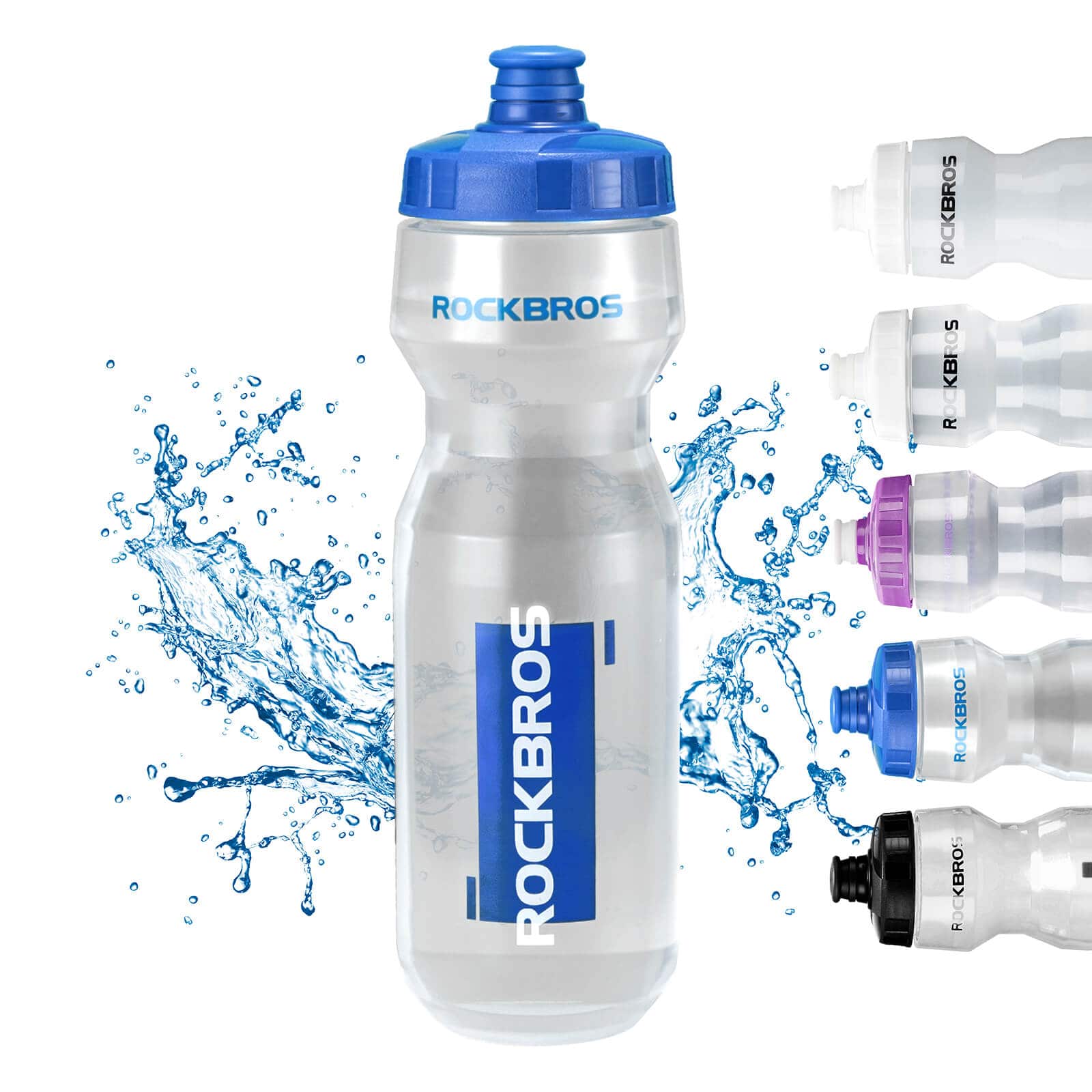 ROCKBROS Sport Trinkflasche 750ml Fahrrad Wasserflasche BPA-Frei - Image 14