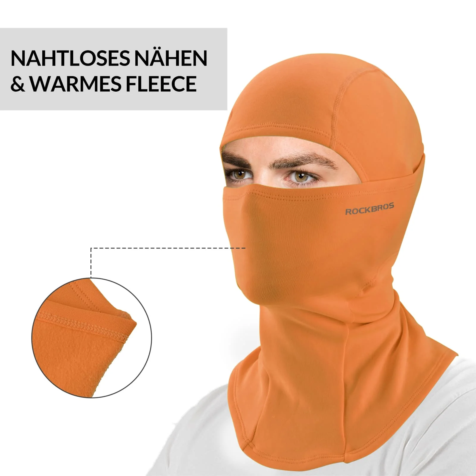 ROCKBROS Sturmhaube Herbst Winter Balaclava für Outdoorsports Unisex - Image 34