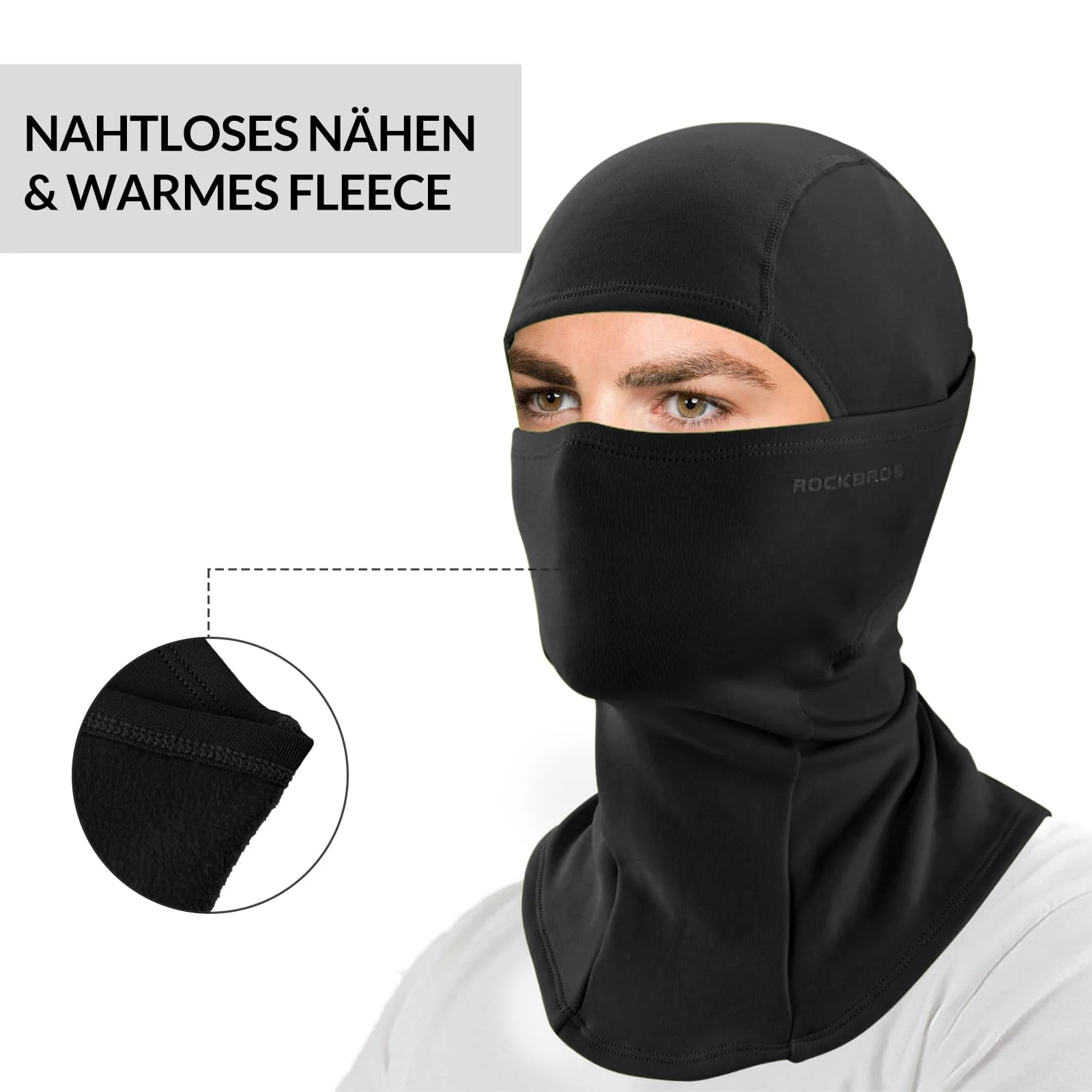 ROCKBROS Sturmhaube Herbst Winter Balaclava für Outdoorsports Unisex - Image 68