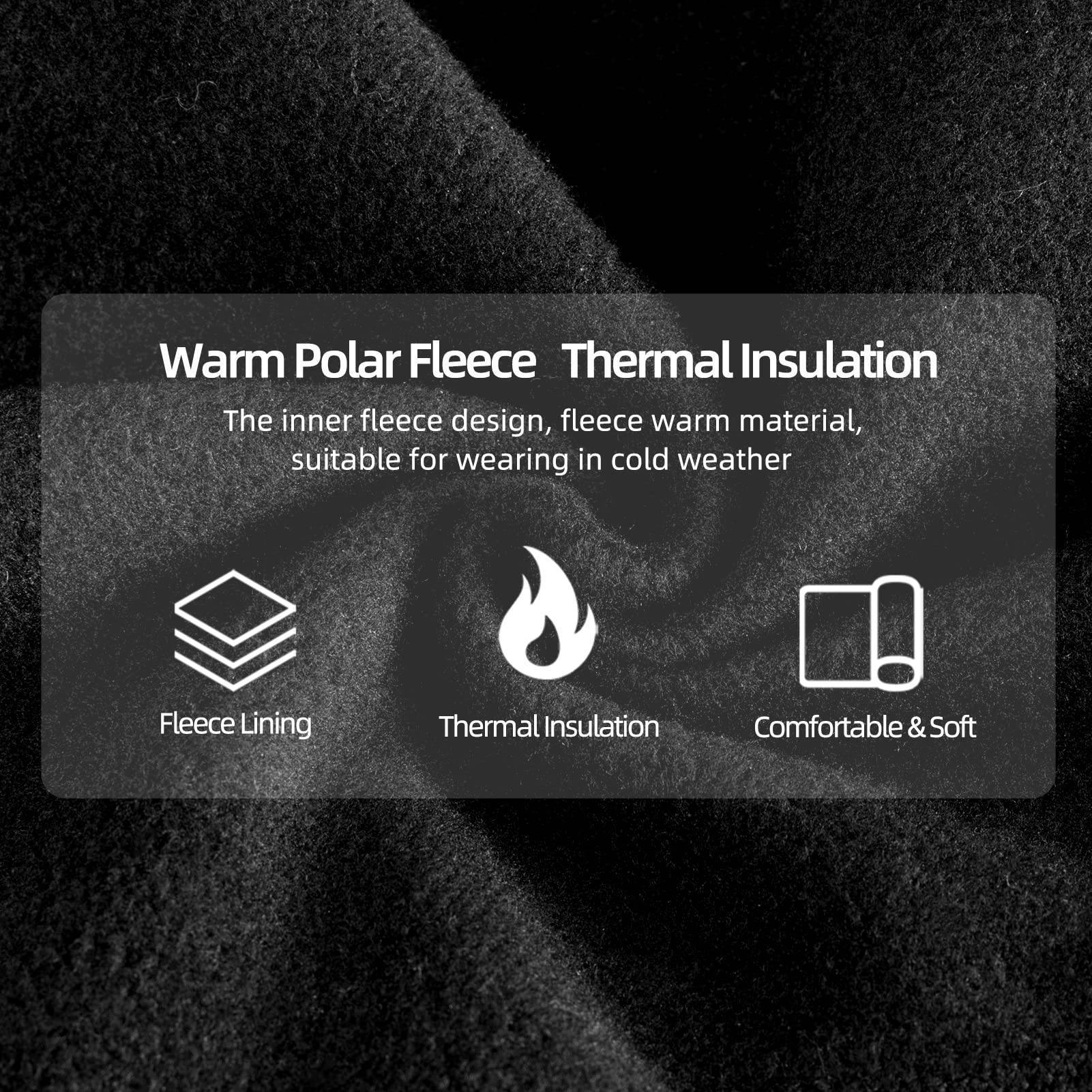 ROCKBROS Sturmhaube Warm Fahrrad Gesichtsmaske mit Brillenloch 54-62CM Unisex - Image 7