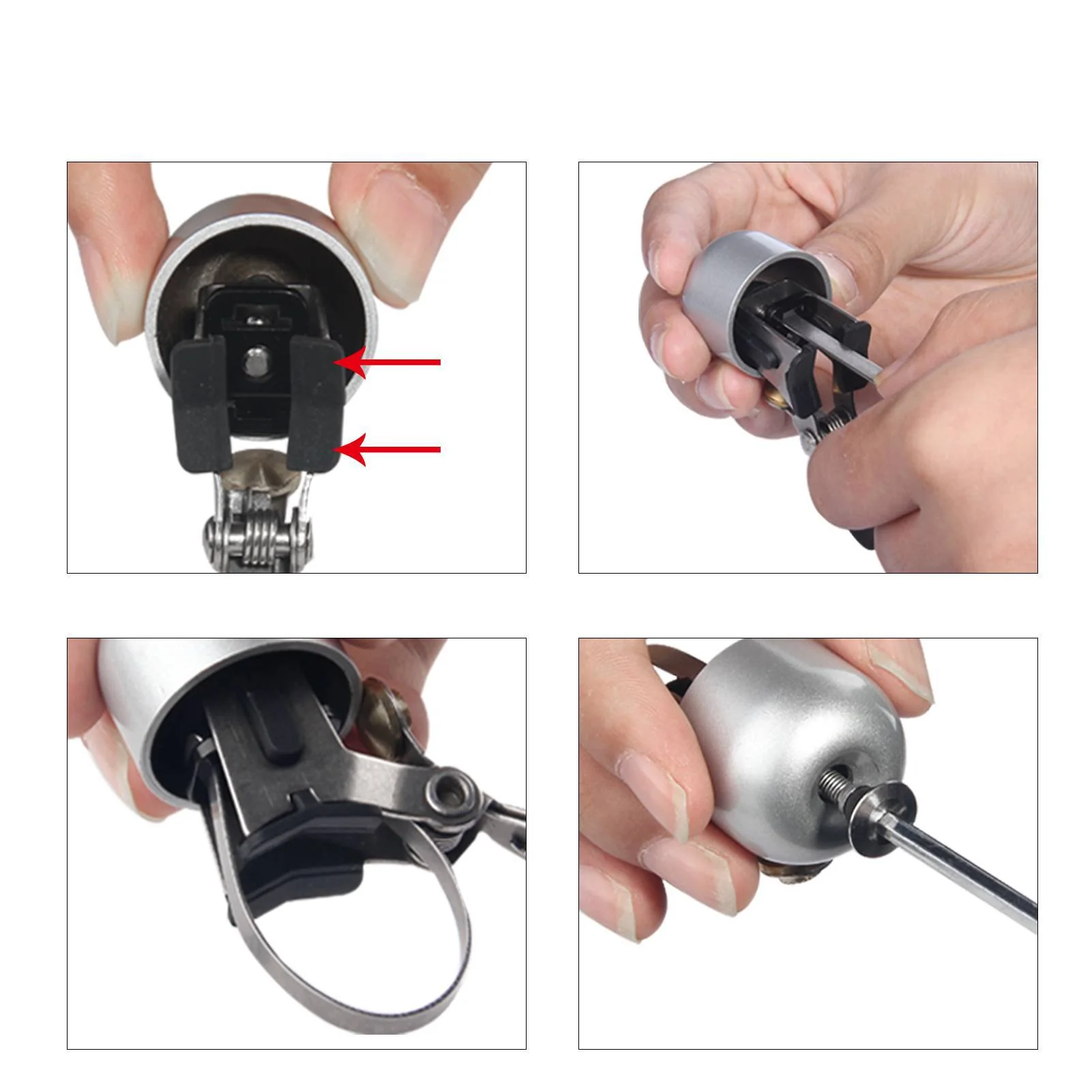 ROCKBROS Vintage Fahrradklingel Handklingel 4 Farben - Image 18