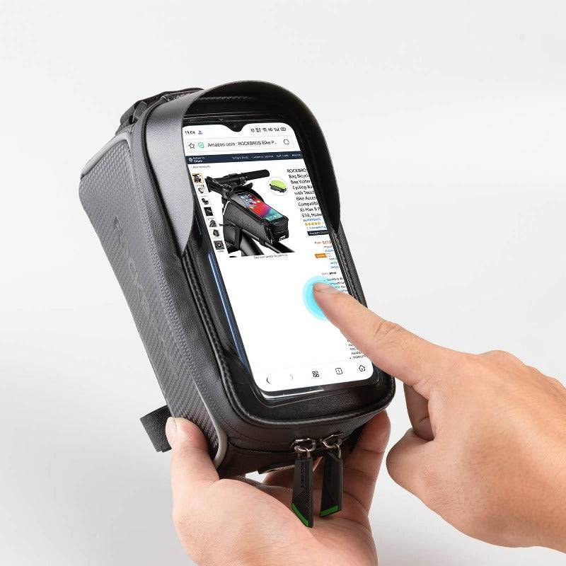 ROCKBROS wasserdicht Oberrohrtasche 1,5L für Handys unter 6,5 Zoll - Image 10