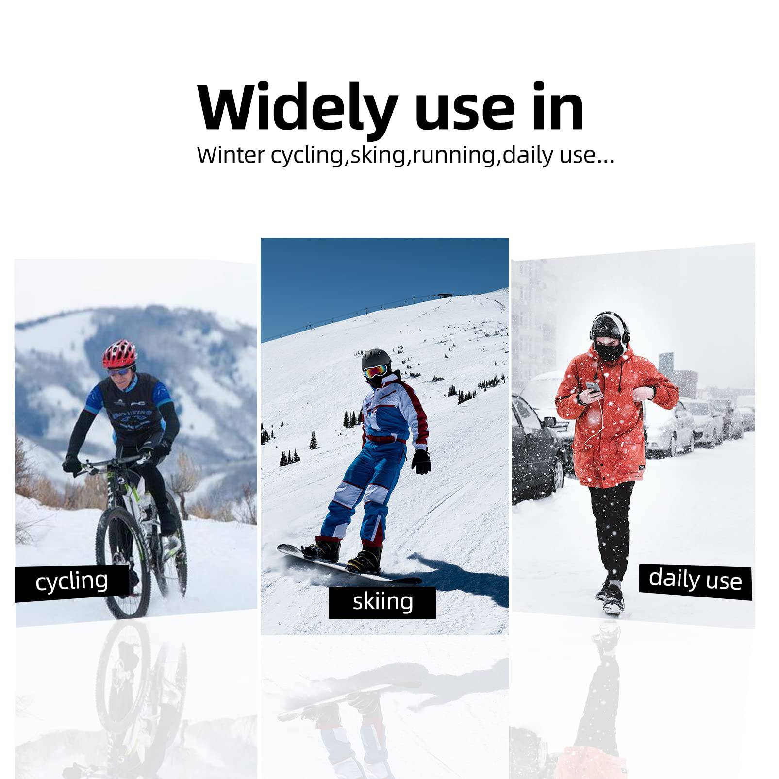 ROCKBROS Winddicht & Staubdicht Sturmhaube Balaclava Winter Halswärmer - Image 8